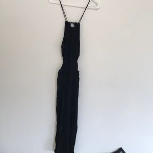 Bohemian black dress